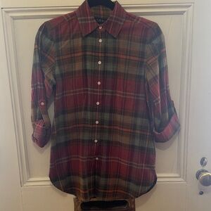 LAUREN Ralph Lauren cotton shirt XS